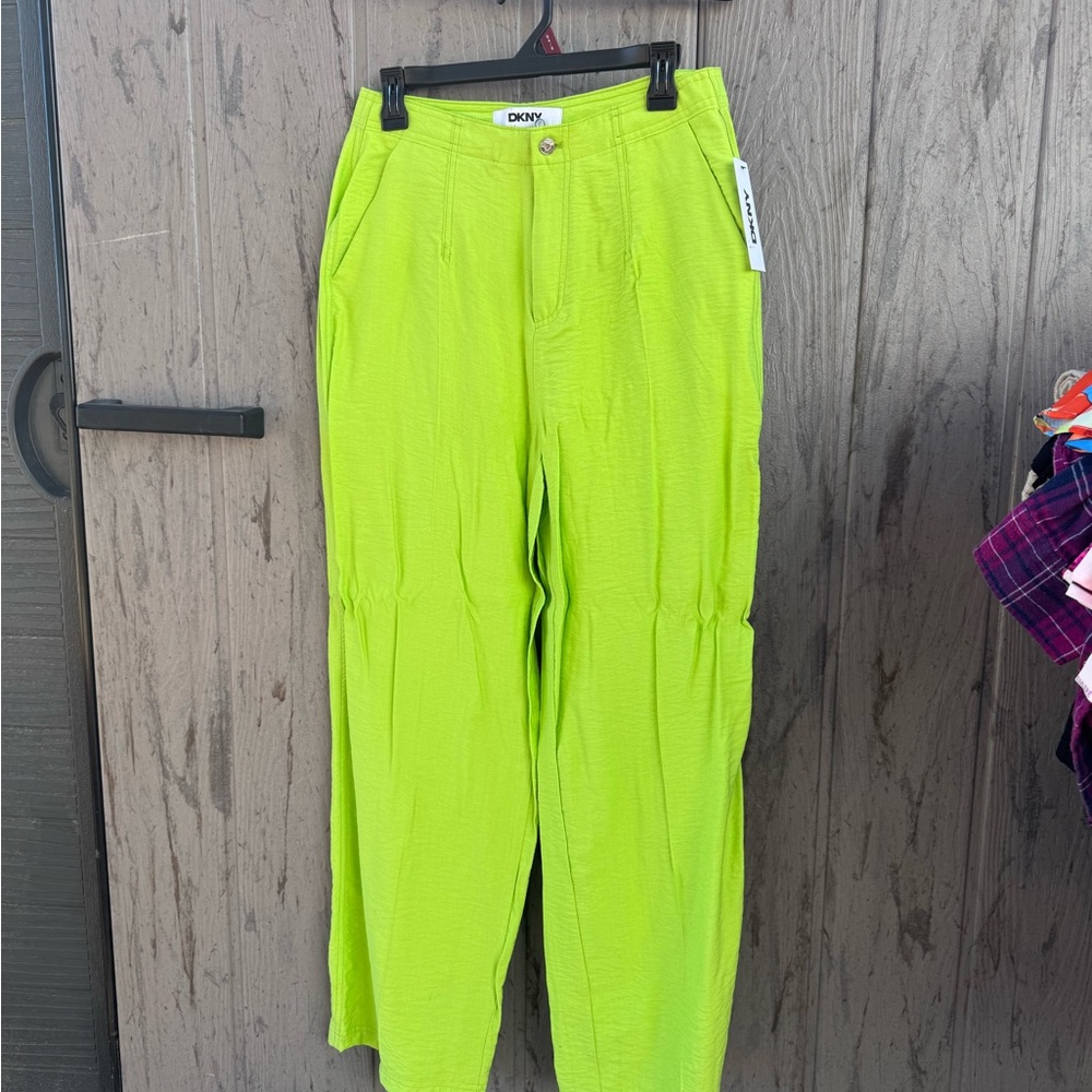 DKNY Bright Green Chinos